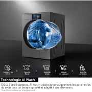 Image : SAMSUNG WF90F09C4S Bespoke AI Lave linge hublot