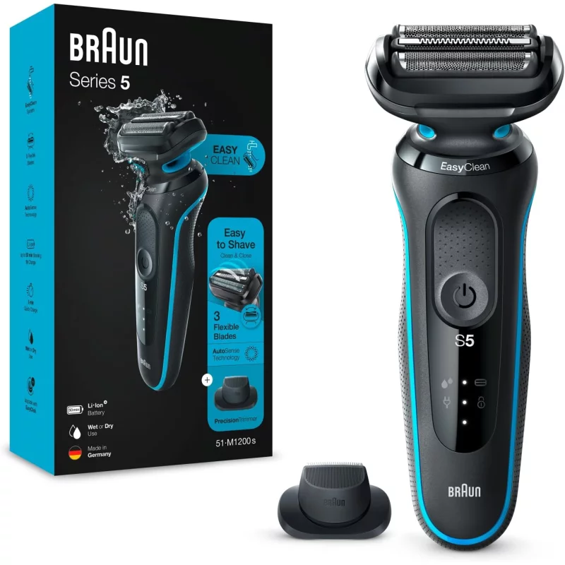 Image : BRAUN 51-M1200s Rasoir Série 5