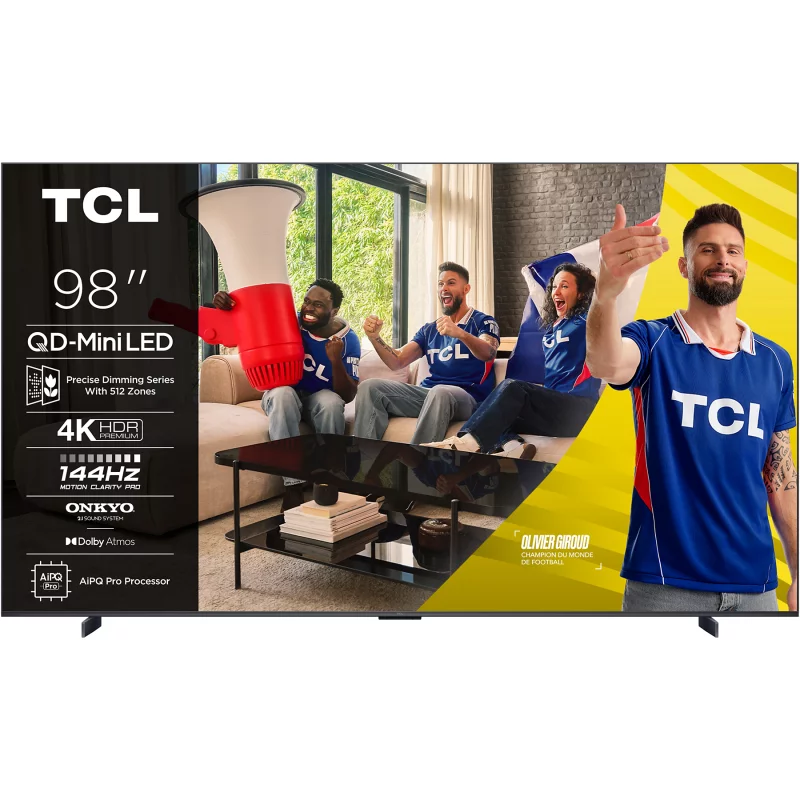 Image : TCL 98C69K 2025 TV QLED  Mini LED 98'