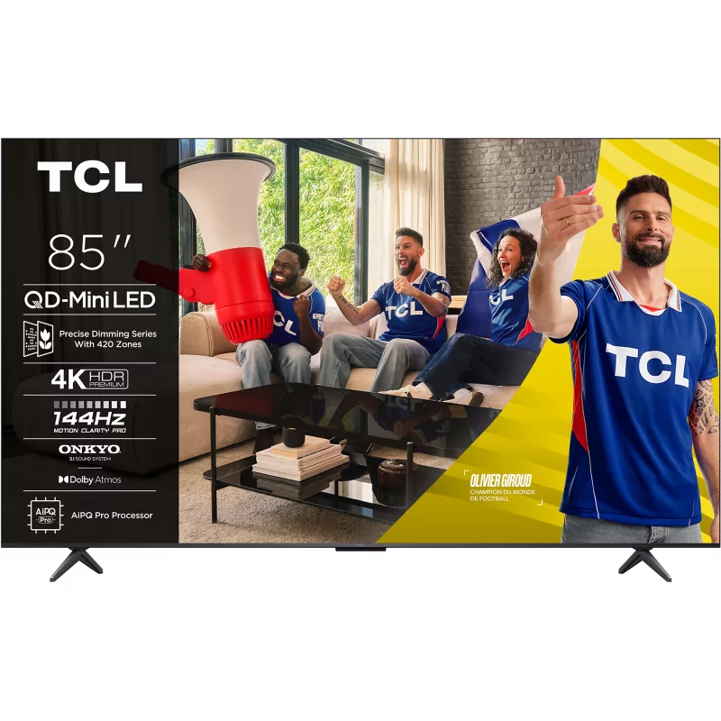 Image : TCL 85C69K 2025 TV QLED Mini LED 85'