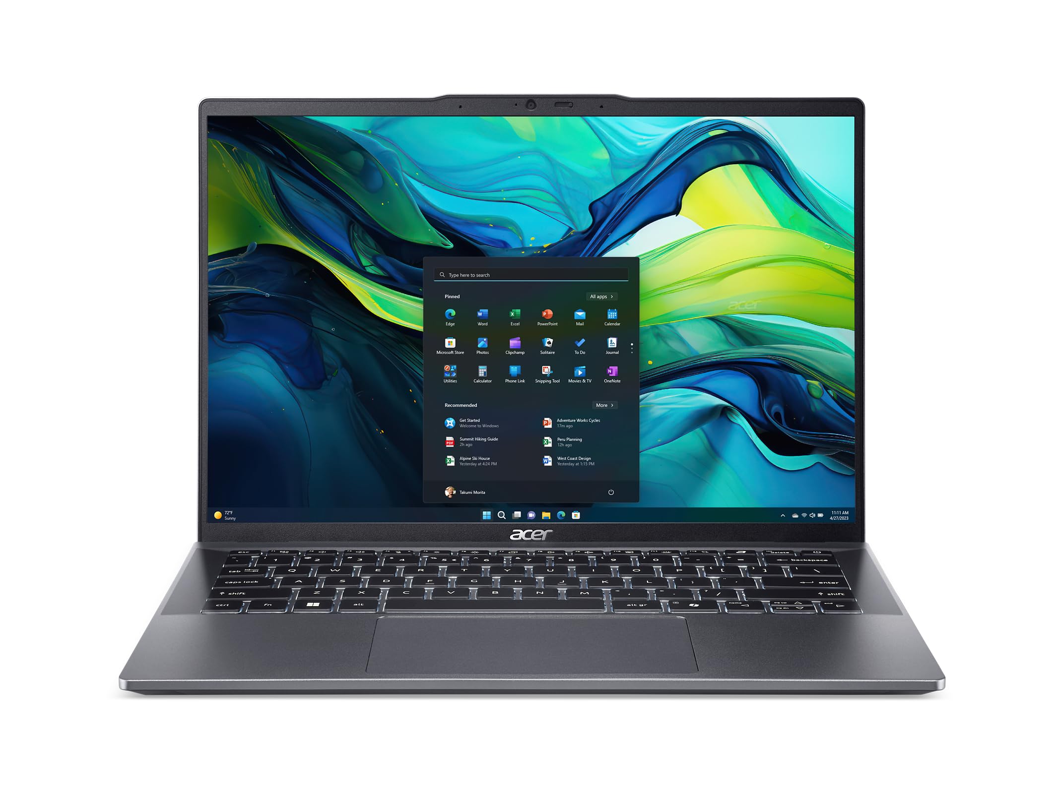 Image : ACER Sfg14-41-r51c Pc Portable 14'' Ryzen 7 Swift Go