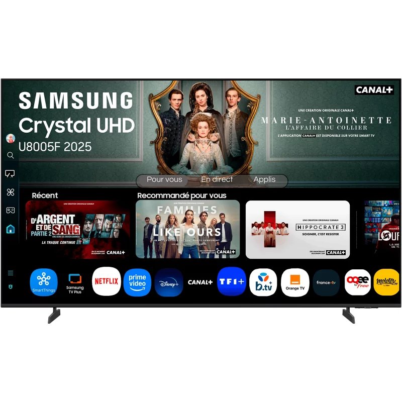 Image : SAMSUNG TU85U8005F 2025 TV LED 85'