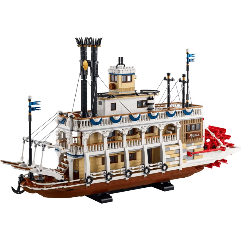 Image : LEGO Ideas 21356 Le bateau à vapeur du Mississippi
