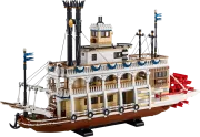 LEGO Ideas 21356 Le bateau à vapeur du Mississippi