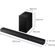 Image : SAMSUNG HW-B760F Barre de son