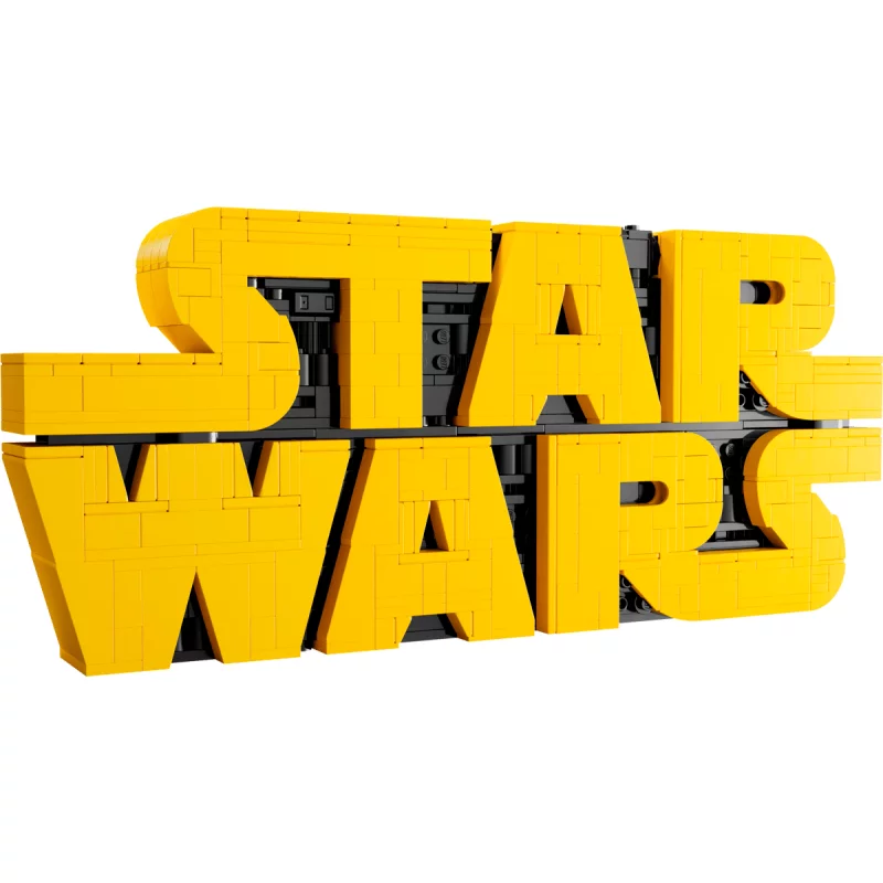 Image : LEGO Star Wars 75407 Logo de Star Wars en briques