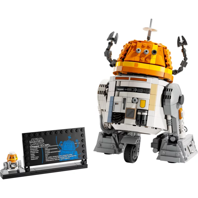 Image : LEGO 75416 Le droïde astromécano Chopper (C1-10P) Star Wars