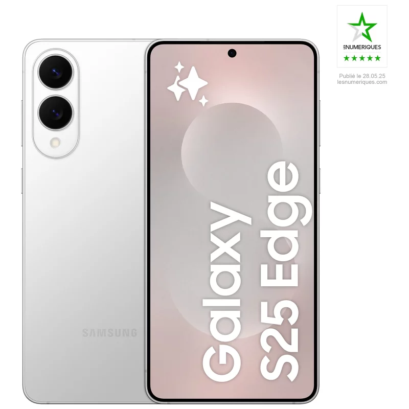 Image : SAMSUNG Galaxy S25 Edge Argent Titane 256Go