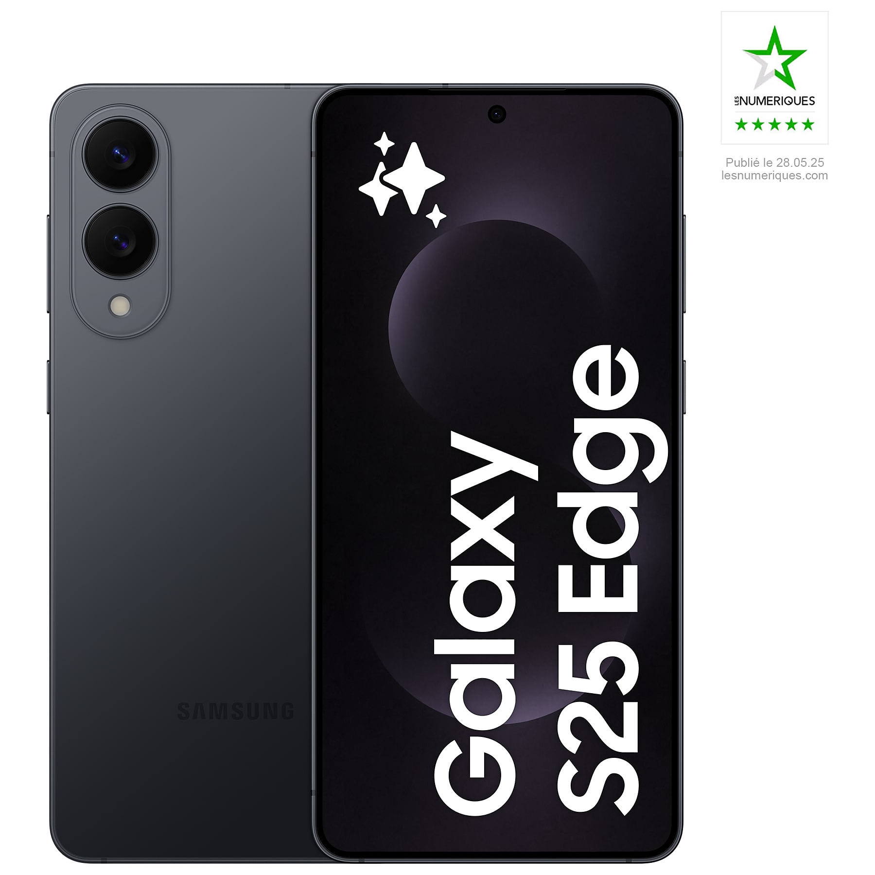 Image : SAMSUNG Galaxy S25 Edge Noir Titane 256Go