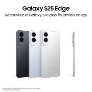 Image : SAMSUNG Galaxy S25 Edge Noir Titane 256Go