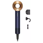 DYSON Supersonic cheveux raides à ondulés bleu de prusse cuivré