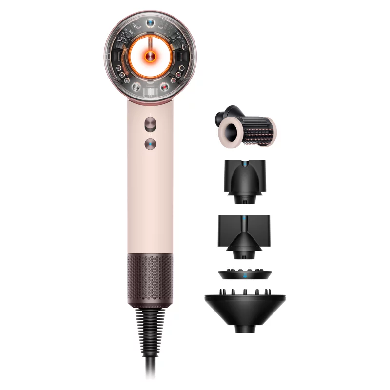 Image : DYSON Supersonic Nural cheveux raides à ondulés rose céramique