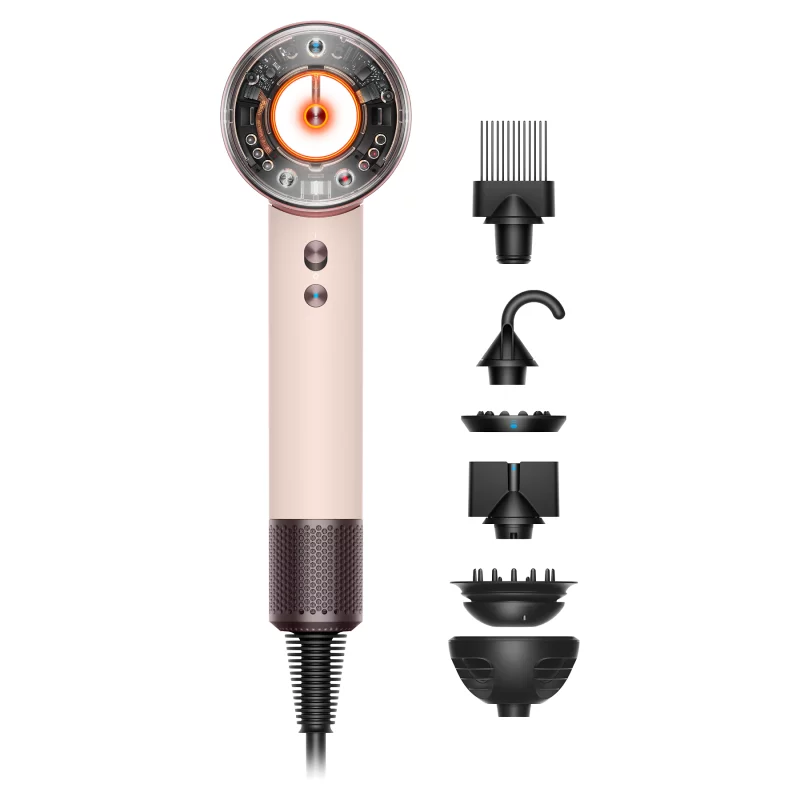 Image : DYSON Supersonic Nural cheveux bouclés à frisés Rose Céramique