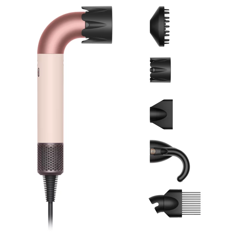 Image : DYSON Supersonic R cheveux bouclés à frisés rose céramique