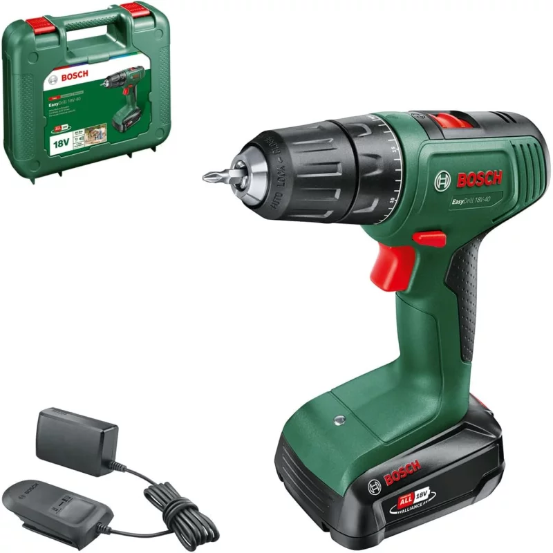 Image : Bosch Easydrill 18V-40 - 2Ah 06039D8004 Perceuse visseuse sans fil