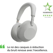 SONY WH-1000XM6 IA Argent Casque