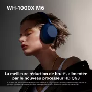 Image : SONY WH-1000XM6 IA Noir Casque