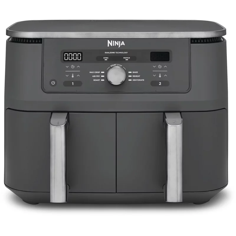 Image : NINJA Foodi Airfryer Dual Zone DZ400EU Friteuse sans huile