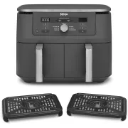 Image : NINJA Foodi Airfryer Dual Zone DZ400EU Friteuse sans huile