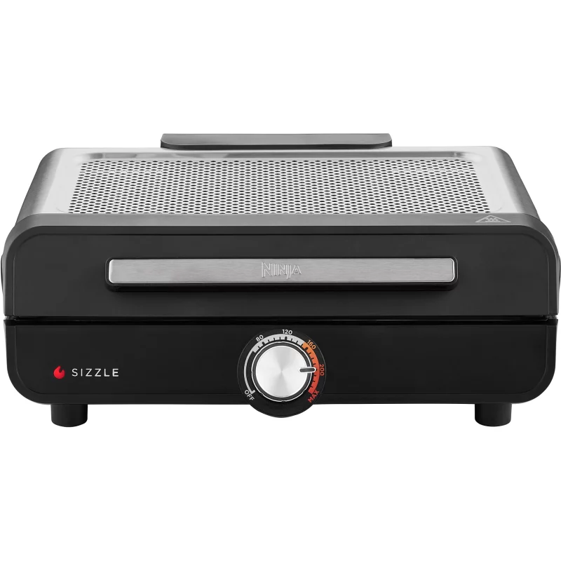 Image : NINJA Sizzle grill/plancha d'intérieur GR101EU Plancha électrique