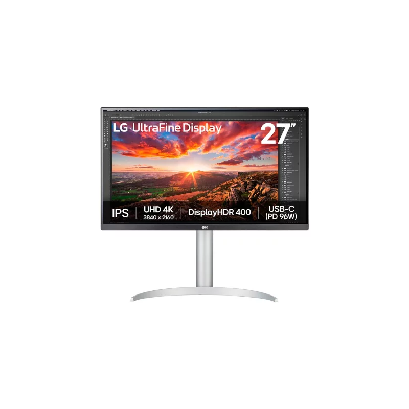 Image : LG 27UP850K-W UltraFine UHD 4K 27'' Ecran PC 4K
