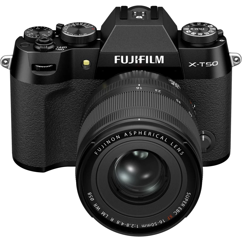 Image : FUJIFILM Kit X-T50 Noir + XF16-50 WWI Appareil photo Hybride