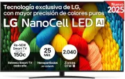 LG 75NANO81A6A 75' 4K UHD 2025 TV NanoCell