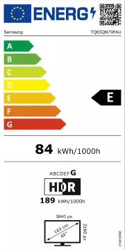 Image : TV Neo QLED TQ65QN70F 65'