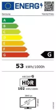 Image : SAMSUNG TQ43Q7F4 TV 43'