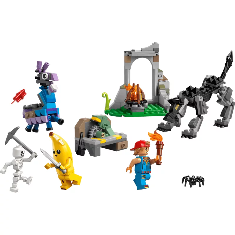 Image : LEGO 77075 Le camp de Banane et Mécano Fortnite