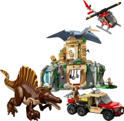 LEGO 76976 Mission aérienne avec le spinosaure et le quetzalcoatlus Jurassic World