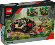 Image : LEGO 76972 Le vélociraptor et l'évasion en 4x4 Jurassic World