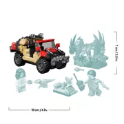 Image : LEGO 76972 Le vélociraptor et l'évasion en 4x4 Jurassic World