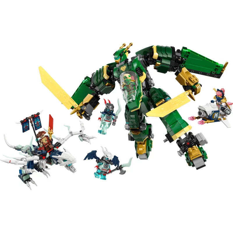 Image : LEGO 71845 L'avion-robot de Lloyd NINJAGO