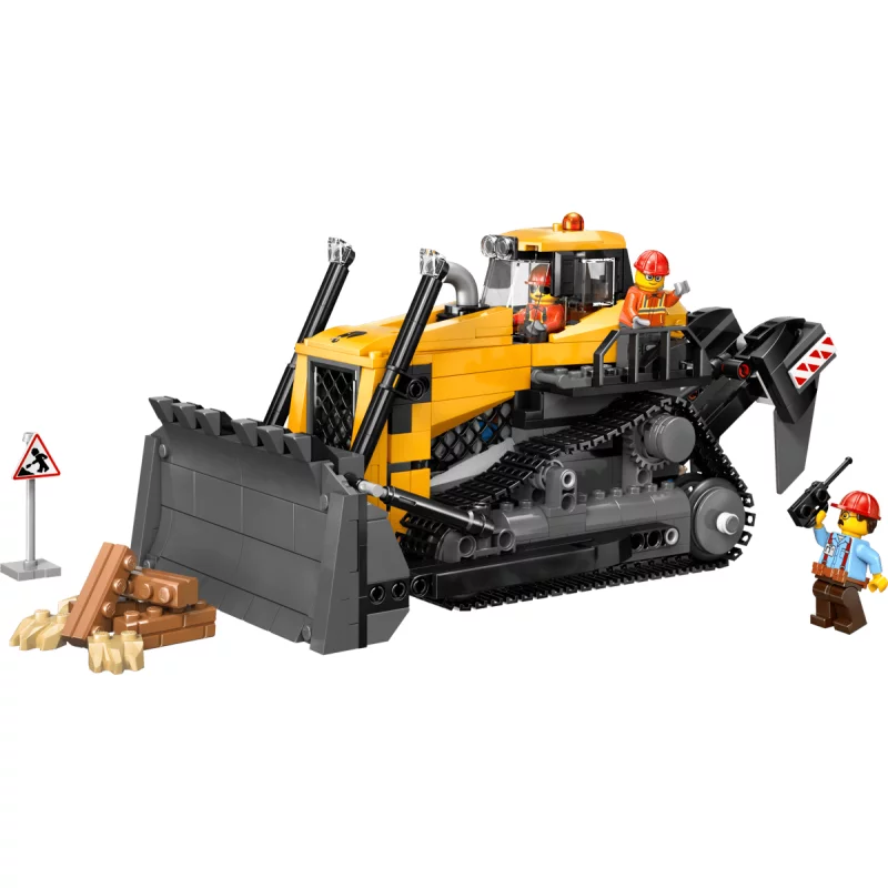 Image : LEGO 60466 Le bulldozer jaune City