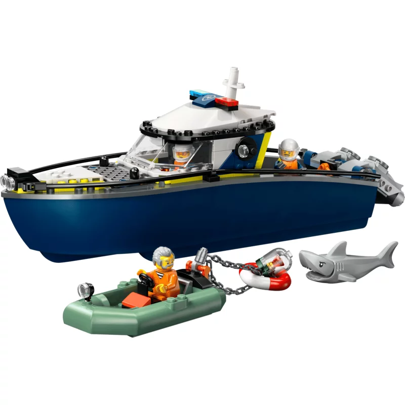 Image : LEGO 60456 La course-poursuite en bateau de police City