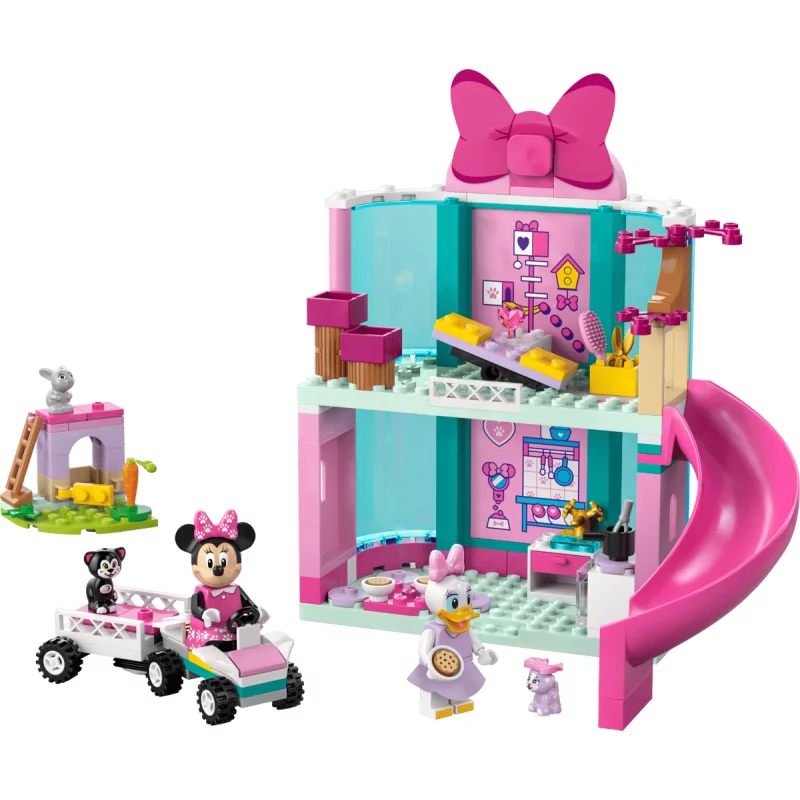 Image : LEGO 43274 L'hôtel pour animaux de Minnie Disney Mickey et ses amis