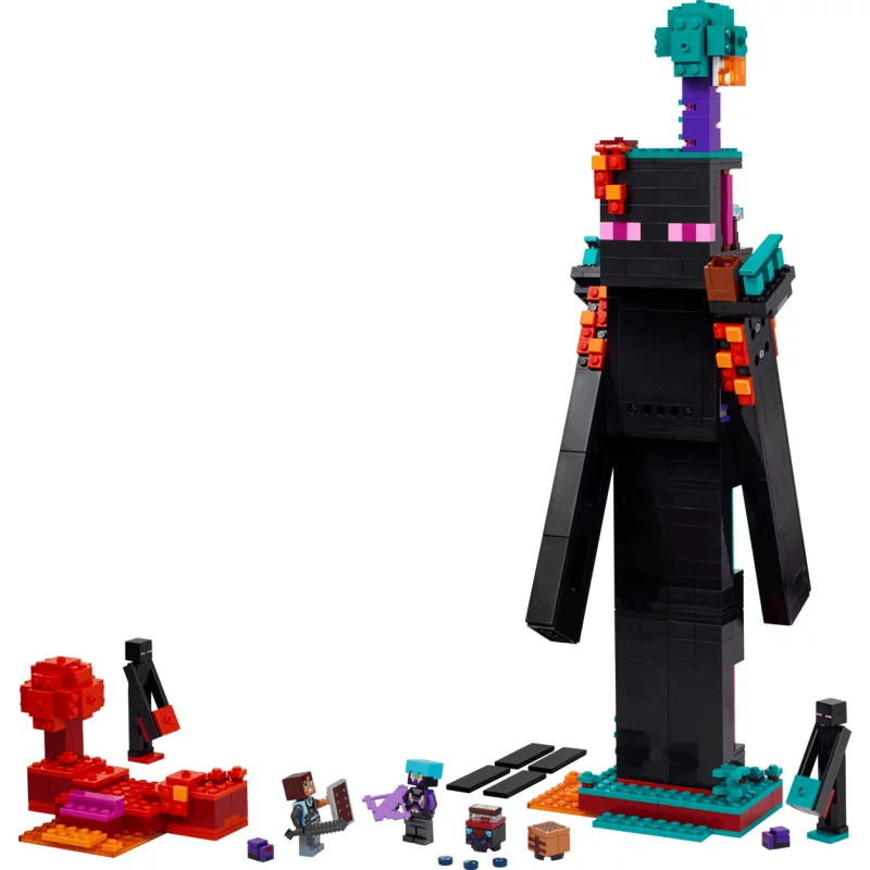 Image : LEGO 21279 La tour de l'Enderman Minecraft