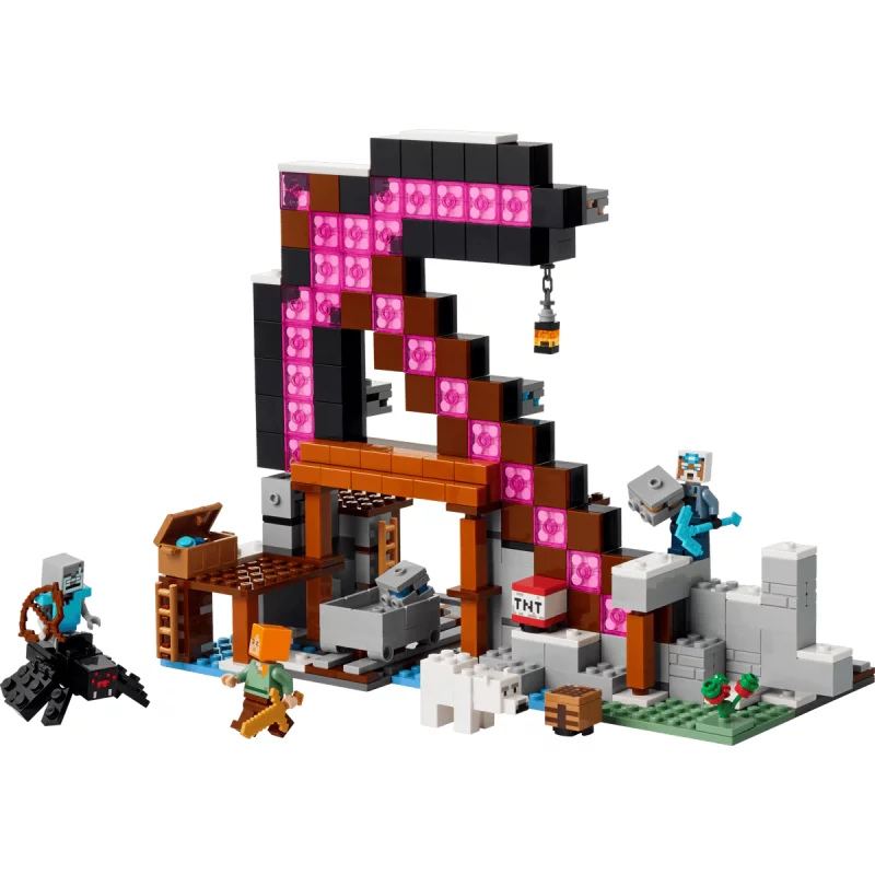Image : LEGO 21277 La mine en forme de pioche Minecraft