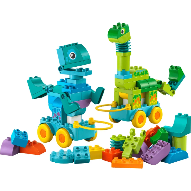 Image : LEGO 10451 Dinosaures sur roues 3-en-1 DUPLO