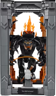 LEGO 10367 Le Seigneur des Anneaux: Book Nook du Balrog Icons