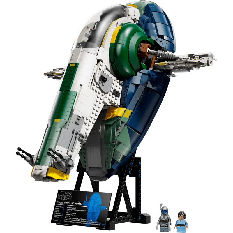 Image : LEGO 75409 Le vaisseau de classe Firespray de Jango Fett Star Wars
