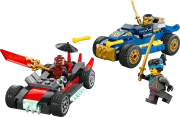 LEGO 71840 Le duel en voitures de course de Rogue et Drix NINJAGO