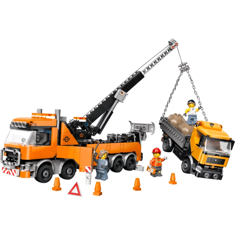 Image : LEGO 60467 Le remorqueur avec grue pour poids lourd City