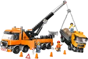 LEGO 60467 Le remorqueur avec grue pour poids lourd City