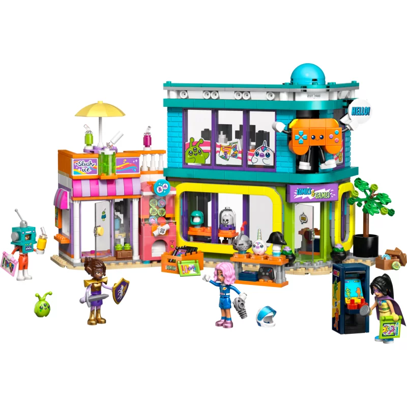 Image : LEGO 42674 La boutique de BD et de jeux Friends