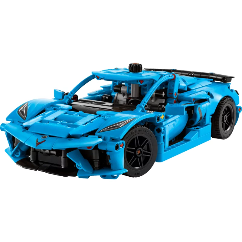 Image : LEGO 42217 Chevrolet Corvette Stingray bleue Technic