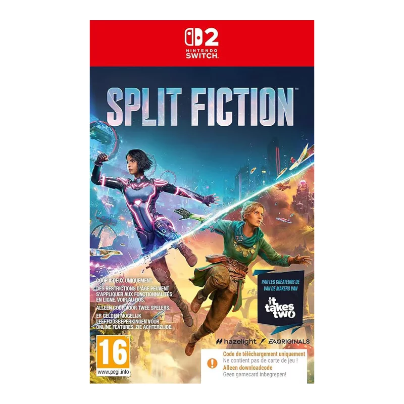 Image : Split Fiction Code in a Box Nintendo Switch 2