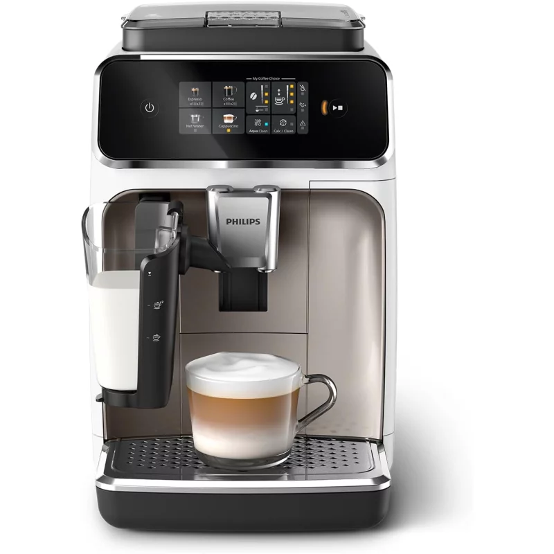 Image : PHILIPS EP2333/40 Machine à café à grain Blanche Expresso Broyeur