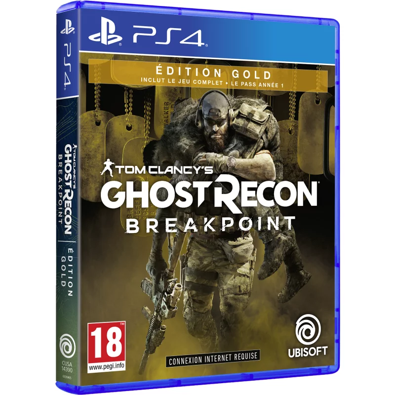 Image : Tom Clancy's Ghost Recon Breakpoint Edition Gold PS4